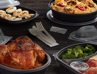 MICROWAVABLE MEAL CONTAINERS