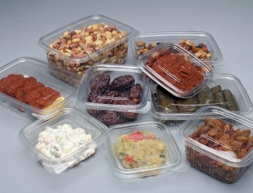 HINGED LID FOOD CONTAINER
